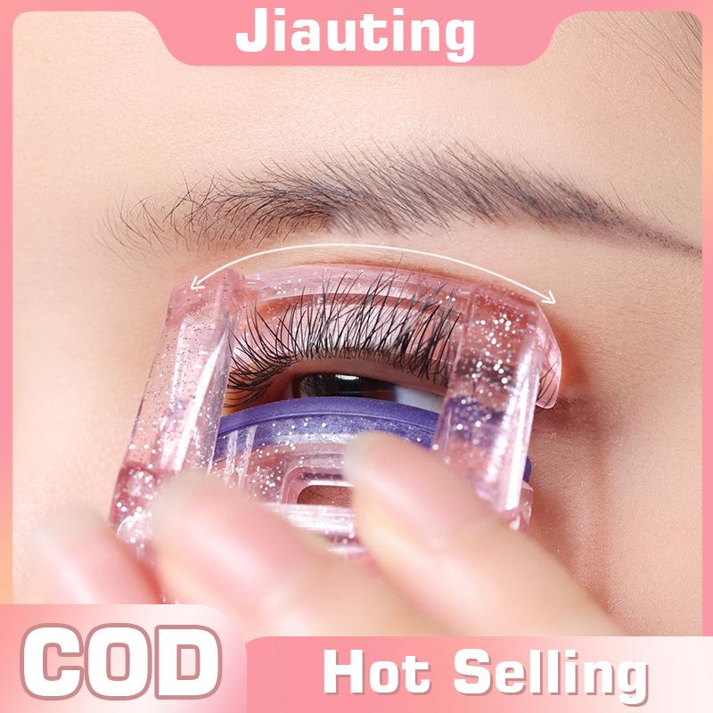 Jiauting 1 2pcs chuyên nghiệp mini lông mi Curler xách tay mắt lông mi quăn Clip mỹ phẩm trang điểm công cụ phụ kiện lông mi toolseyelash C