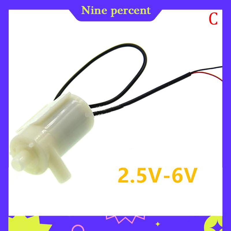 Nine percent Máy bơm nước mini chìm siêu nhỏ USB cho bể cá động cơ DC đài phun nước hồ cá - 2