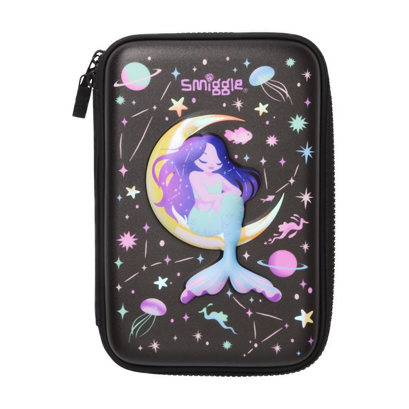 Smiggle Limitless Character Hardtop Pencil Case - IGL455629BLM