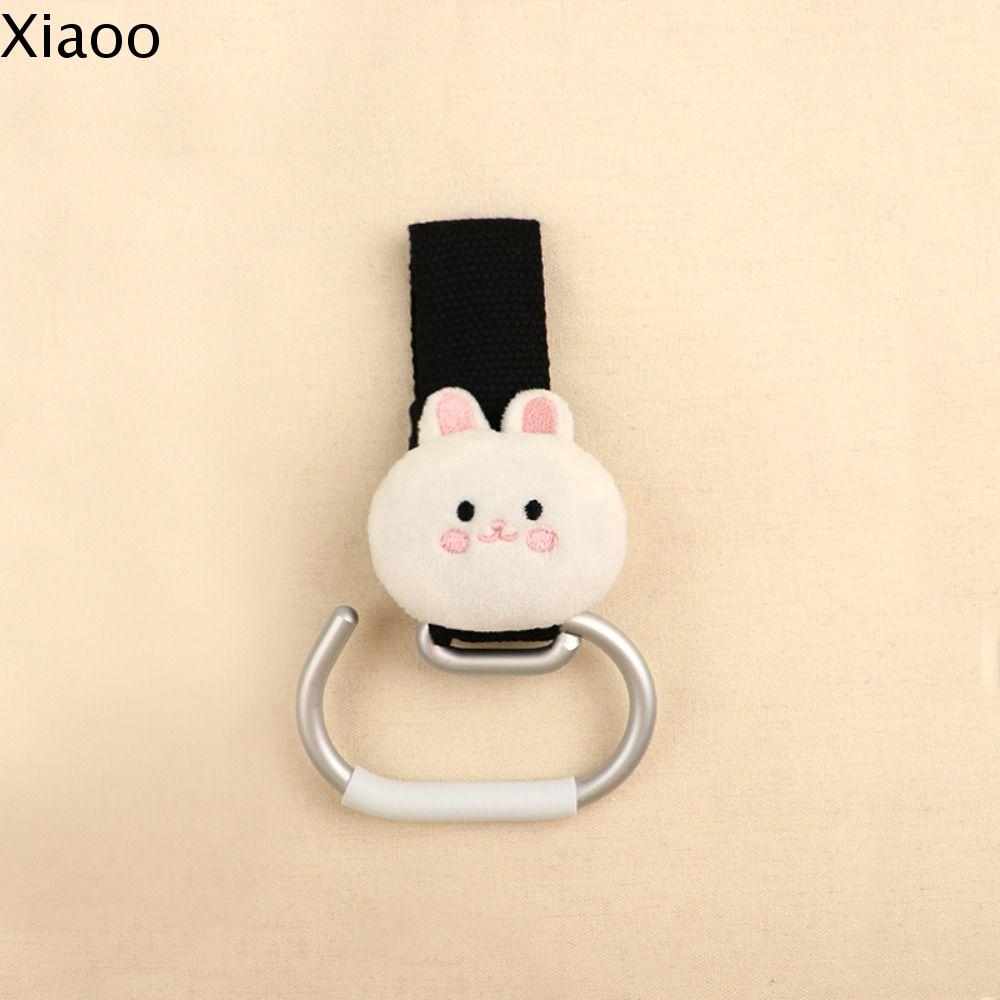 XIAOO ที่จัดระเบียบรถเข็น ตะขอรถเข็นเด็กทารก ปรับได้ปรับได้ คลิปหนีบรถเข็นเด็ก คลิปตะขอแขวน แบบพกพาได้ มัลติฟังก์ชั่ อุปกรณ์เสริมรถเข็นเด็ก ทารกทารกแรกเกิด