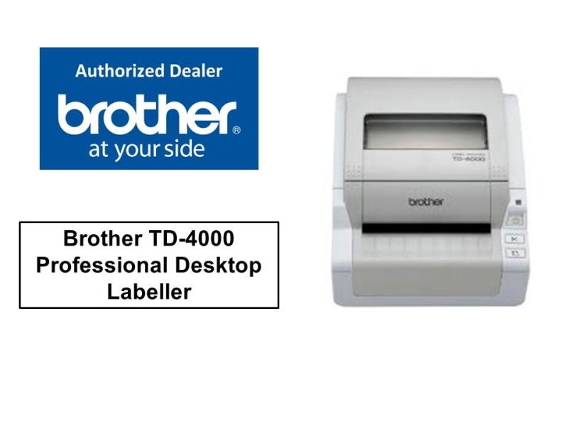 Brother TD-4000 Professional Desktop Labeller Singapore