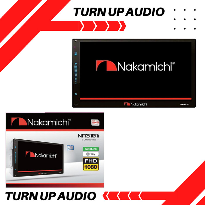 PROMO- TV MOBIL HEAD UNIT DOUBLE DIN NAKAMICHI DECKLESS NA 3101I - Elvoir Store Harga 1,350,000 rupiah*Gratis Ongkir