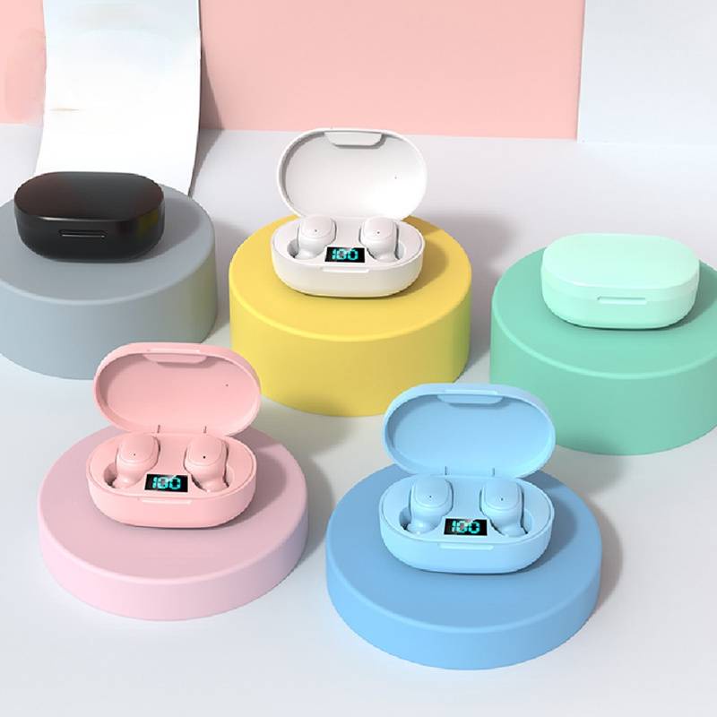 TWS A6S Tai nghe bluetooth không dây Macaron tai nghe trong siêu nhẹ hifi thể thao không thấm nước tai nghe