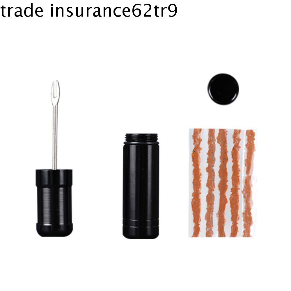 TRADEI 2 Sets Độ nhớt cao Dải sửa lốp xe đạp Khẩn cấp Không thấm nước Bộ dụng cụ sửa chữa lốp xe đạp Dải cao su bịt kín Trọng lượng nhẹ Nút cao su vỡ lốp Lốp nổ