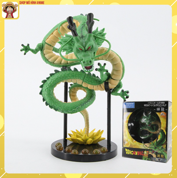 Mô hình dragon ball, mô hình rồng thần, 7 viên ngọc rồng, 15cm
