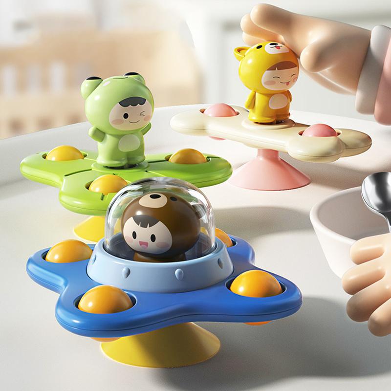 yhrtfghbb Suction Cup Spinner Toys Baby Spinner Toy with Suction Cup