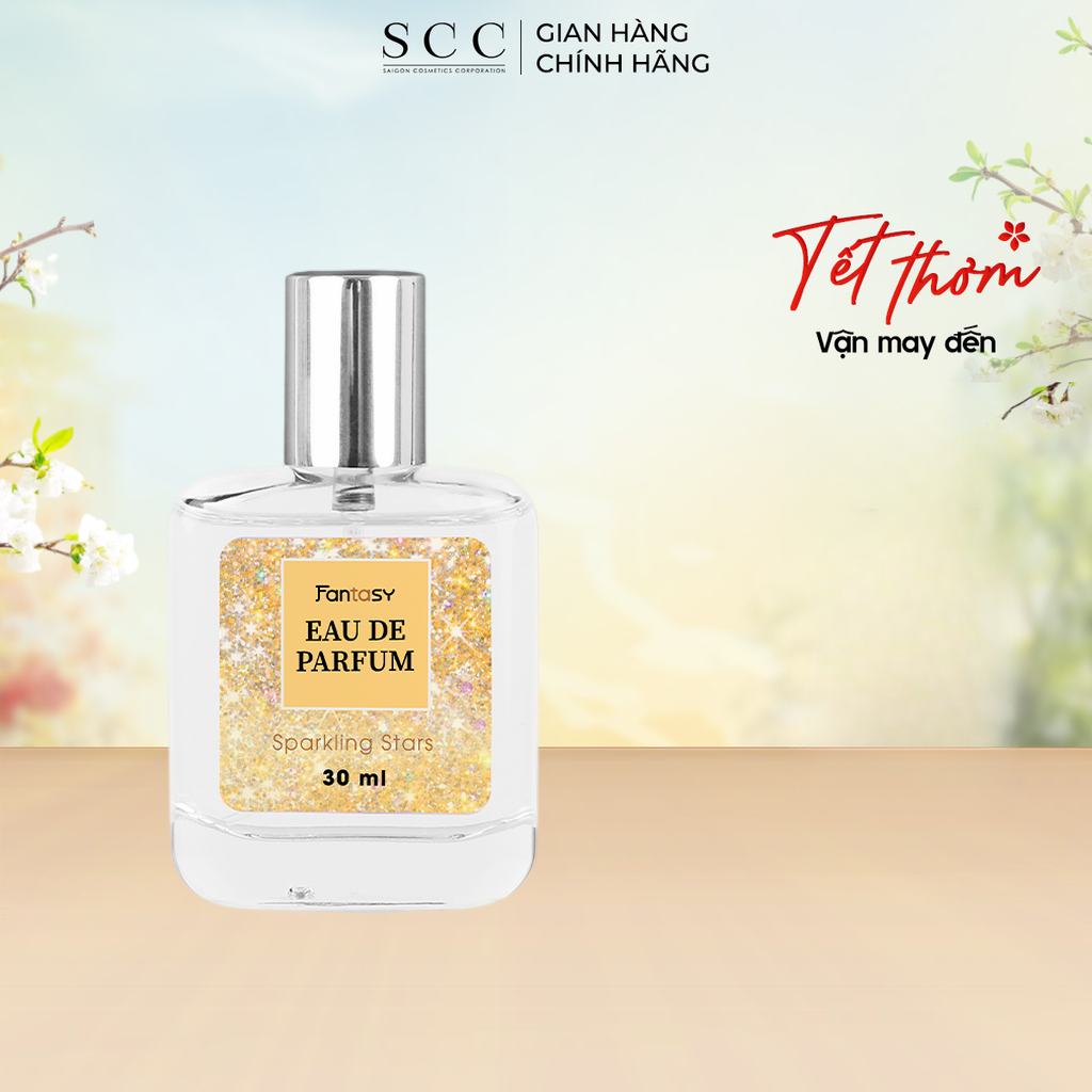 Nước hoa nữ Fantasy cho học sinh sinh viên - Sparkling Stars hương quyến rũ 30ml