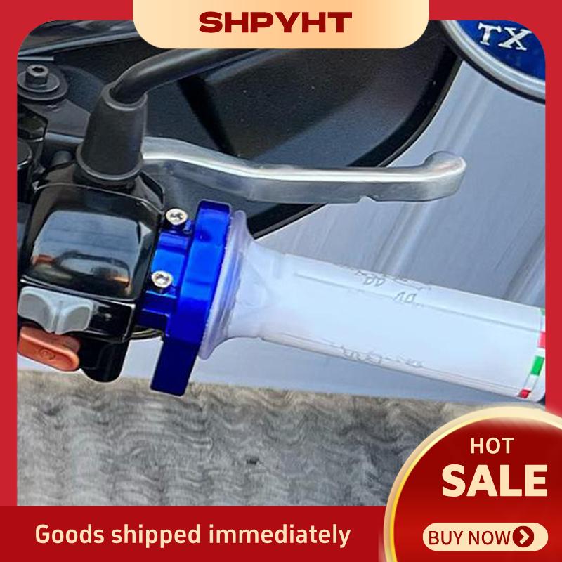 SHPYHT Tay Nắm Bướm ga xe máy mod-chống trộm tay cầm bằng hợp kim Lắp đặt nhanh tay cầm thông dụng cho xe máy