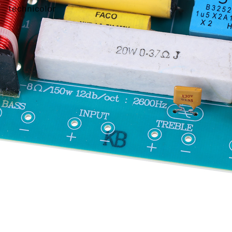 Đang giảm giá Loa 120W 3 Bộ chia tần số âm thanh Hi-Fi Bộ lọc chéo 3 chiều 4-8Ω Cửa hàng