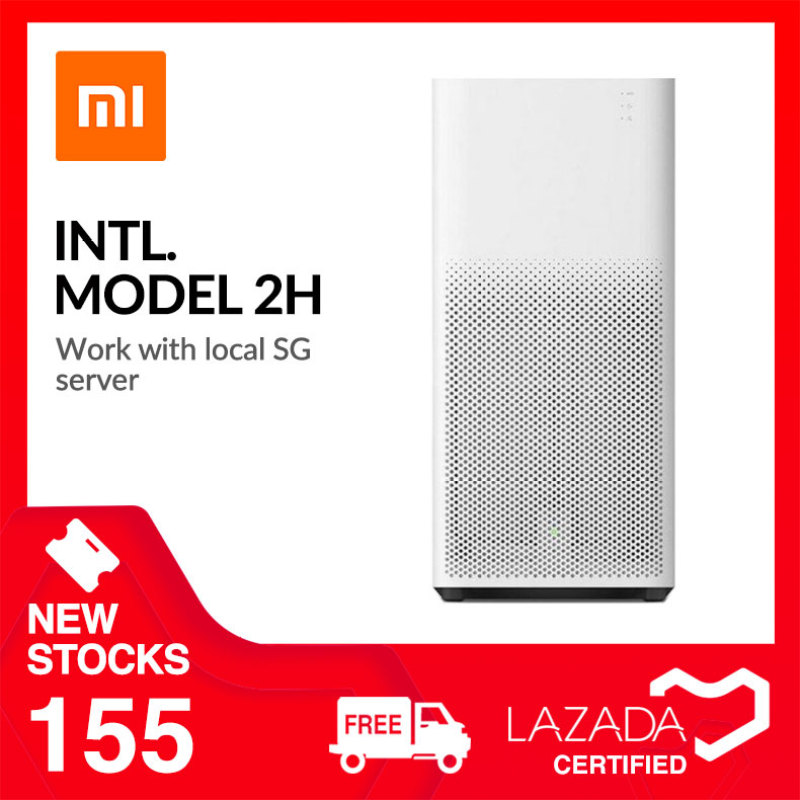 Xiaomi Smartmi Air Purifier 2H International Model Compatible with Google Home Amazon Alexa Tower Standing Fan Air Conditioner Cooler N95 Mask Singapore