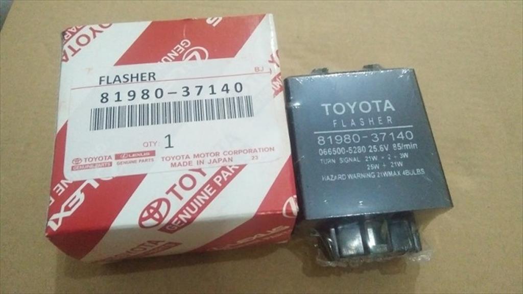 Relay Flasher Sein Sen Hino Dutro Dyna HT 125HT 24V Astra 81980-37140 Harga 78,780 rupiah*Gratis Ongkir