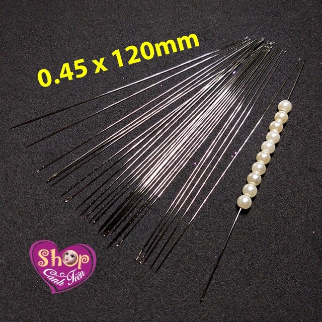 Kim sỏ hạt vòng cườm 120mm