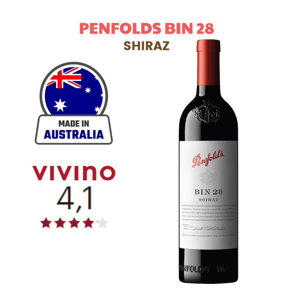 Rượu Vang Đỏ Penfolds Bin 28 Shiraz - Vang Úc