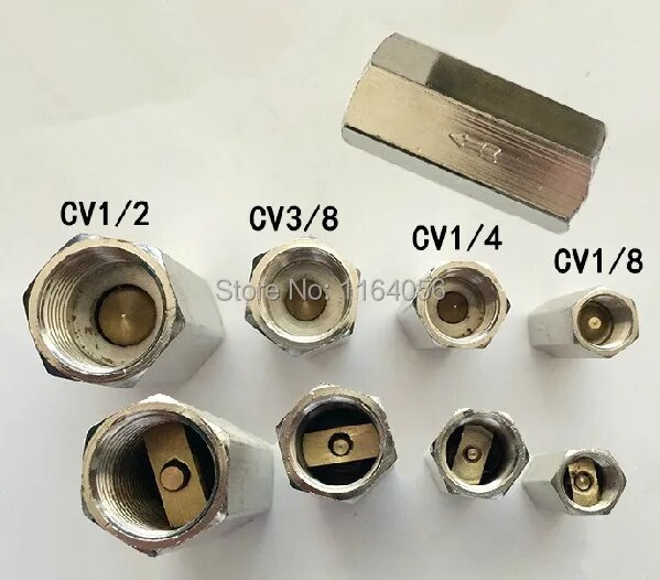 Trong-Nhu cầu 10 cái 1/4 "bspp nữ đầy đủ cổng một cách kiểm tra không khí van