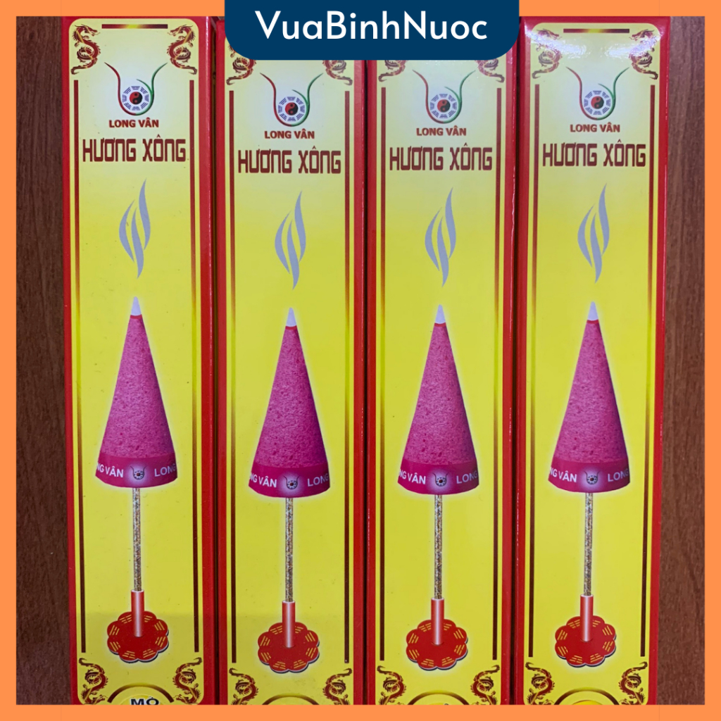 Nhang xông phong thủy Long Vân tẩy uế, trừ tà, 12 thảo dược, 100% thiên nhiên - Vuabinhnuoc