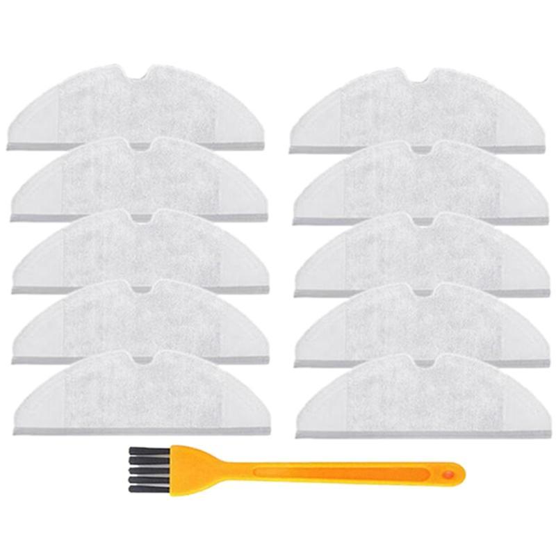 10Pcs/Lot Mop Cloths Pads Washable Cloth Mopping Pad For Xiaomi Generation 2 Roborock Vacuum Cleaner Spare Parts Singapore