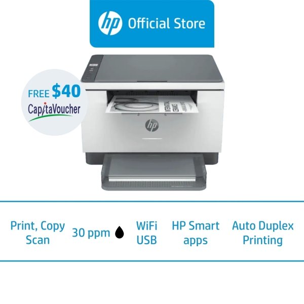 HP LaserJet MFP M236dw  All-in-One Wireless Mono Laser Printer / Print, Scan and Copy / ADF / Duplex / 3 Years Limited Warranty (FREE SGD 40 E-Capita) Singapore