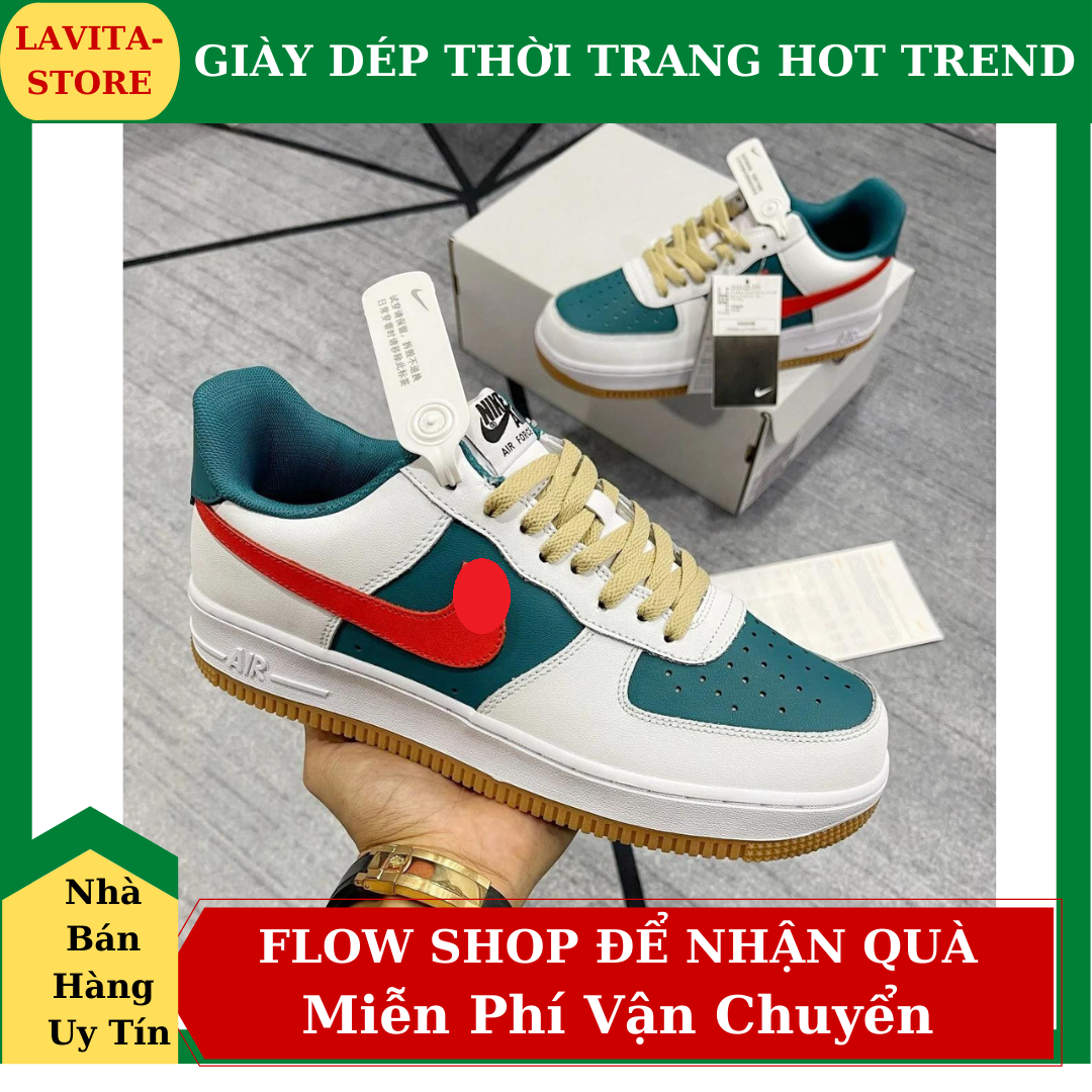 Giày Thể Thao AF1 guci, Giày Sneaker Nam Nữ AF1 GG tăng chiều cao màu mới