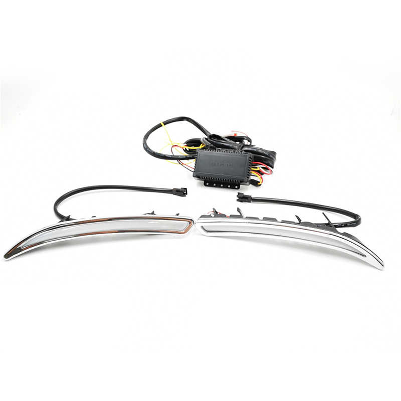 2Pcs Car LED DRL for Buick Regal GS Opel Insignia 2010 -2015 Fog Cover Daytime Running Lights