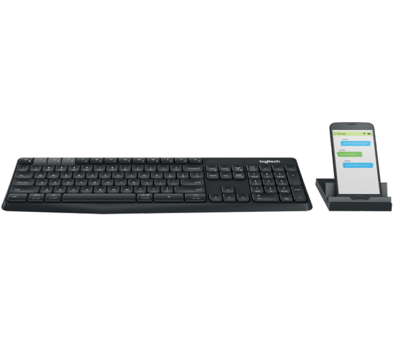 LOGITECH K375s MULTI-DEVICE Wireless Keyboard and Stand Combo Singapore