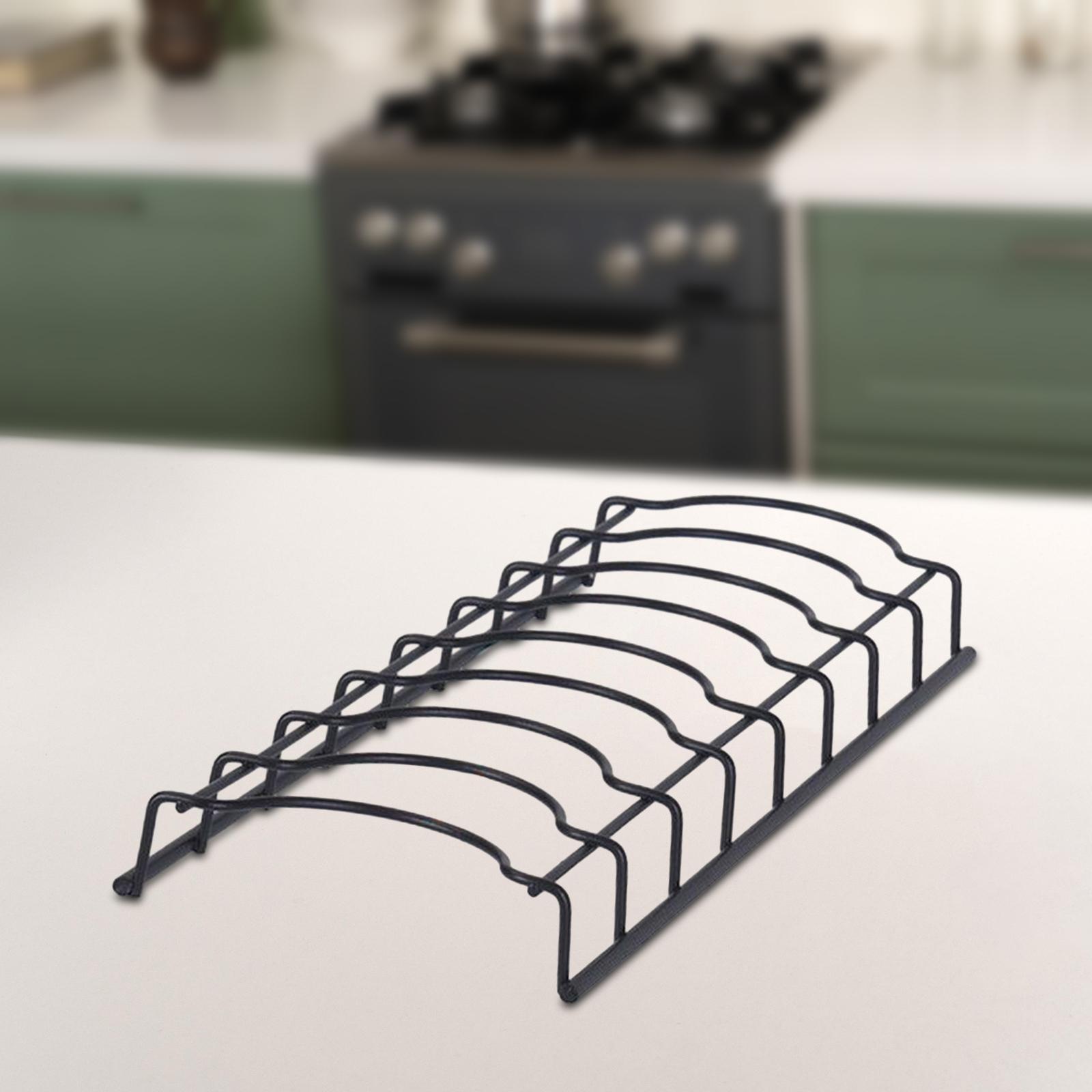 acituna Dish Storage Rack Plate Organizer for Kitchen Counter Dining Room Restaurant