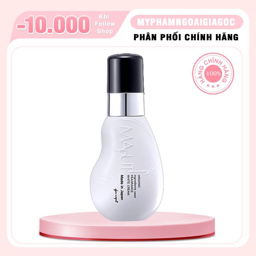 Kem dưỡng làm mờ thâm hữu cơ Maputi White Cream 100ml