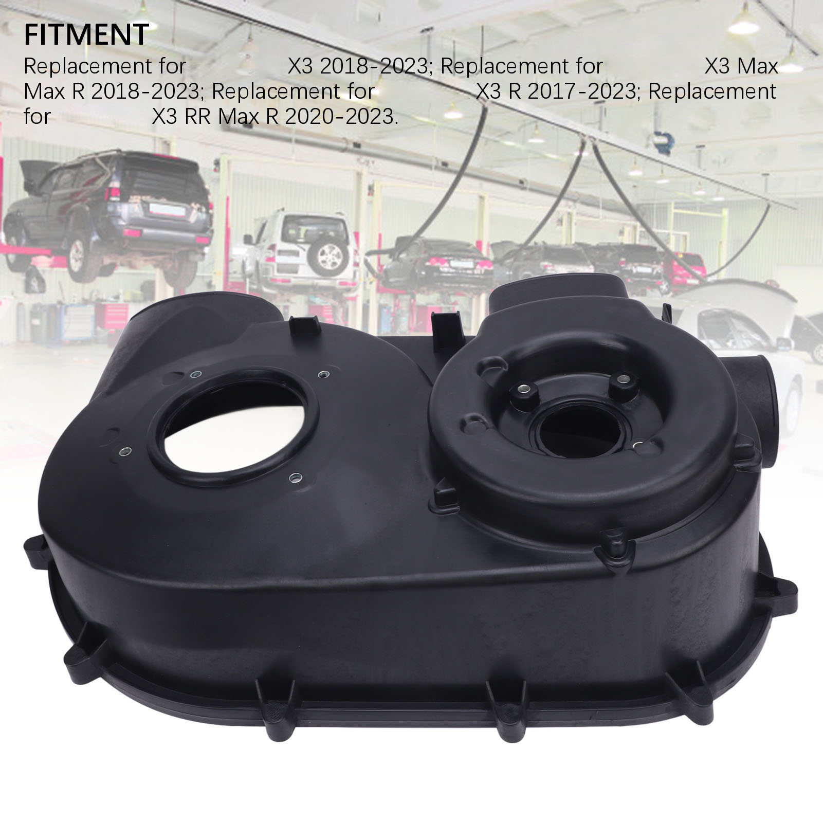 OE CVT Bên Trong Ly Hợp Bìa tích hợp liền mạch Vành Đai Tấm Truyền Nhà Ở Bìa bền lâu 420212605 Tăng Cường Bảo Vệ Cho Maverick X3