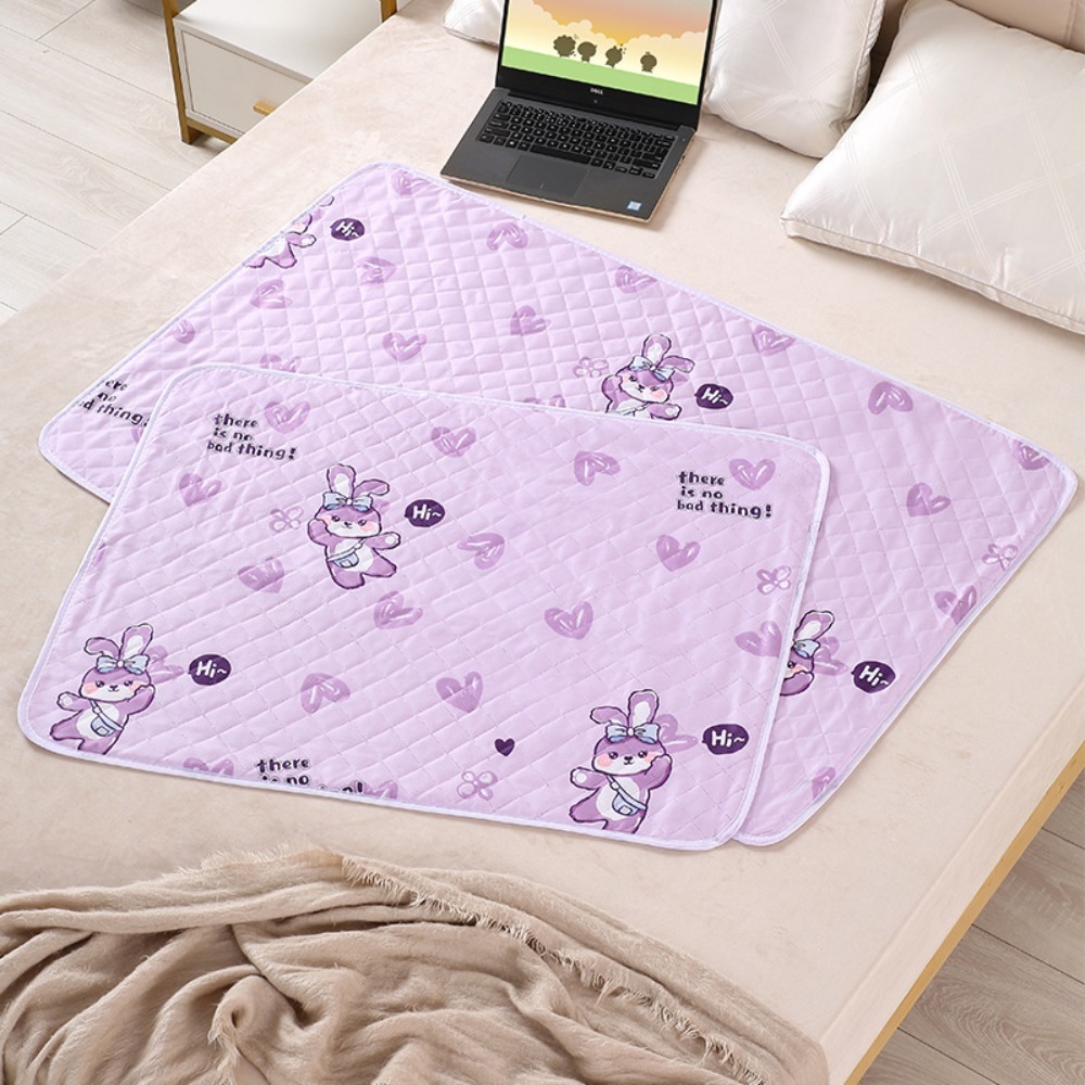 ALLUCK Waterproof Baby Urine Mat Breathable Cute Cartoon Bedding Urine Pads Soft Cloth Menstruation Pad Baby