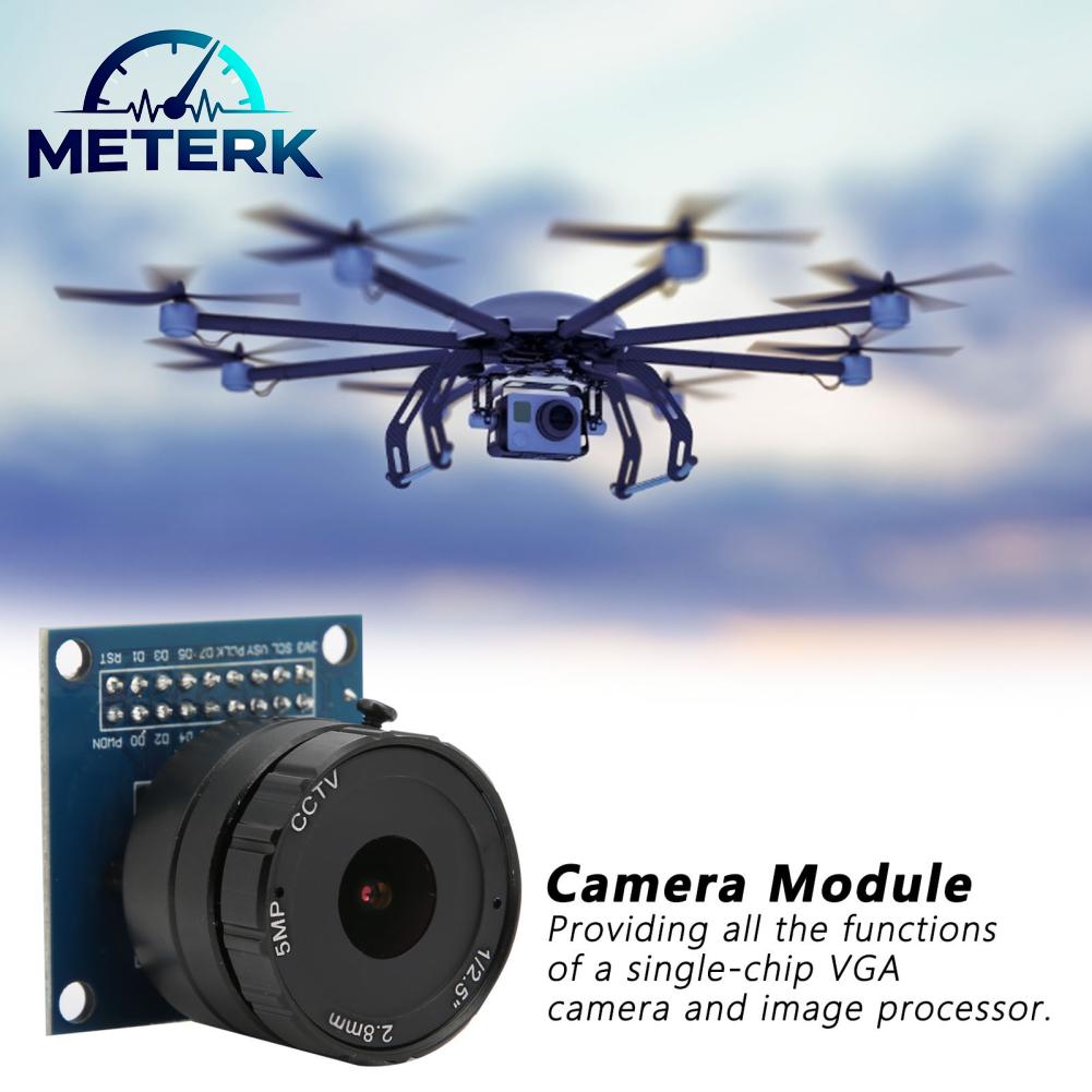 Meterk DIY โมดูลกล้องมาตรฐาน CS Mount 5MP ความละเอียดสูง 5MP กล้องโมดูลสำหรับ DIY Development กล้องการใช้งาน ราคา 337 บาท*ส่งฟรี