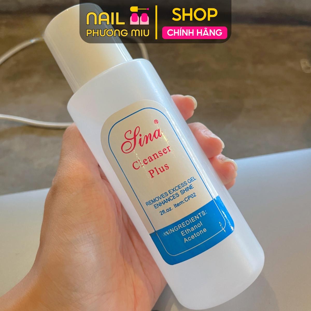 Nước Lau ɡel Sina 200ml Chuyên Dụng Làm Nail, Lau Sơn ɡel Ướt Làm Mềm ɡel Gôm, Có Thể Rửa Cọ Tiện Lợi, Dạng Lỏng Nhẹ, Bay Hơi Nhanh, Vệ Sinh Móng Dễ Dàng