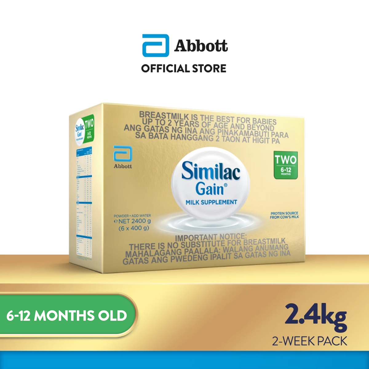 Similac 2.4kg Infant Formula for 6-12 Months Milk Powder