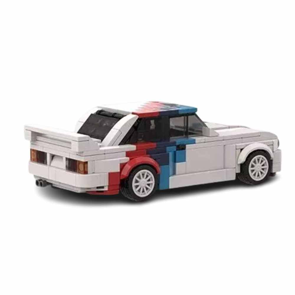 BMW M3 E30 racing building block set of 455 pieces