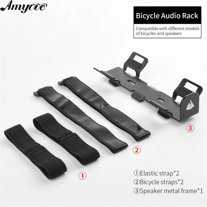 Metal Bicycle Bluetooth-compatible Speaker Fixing Bracket Compatible For