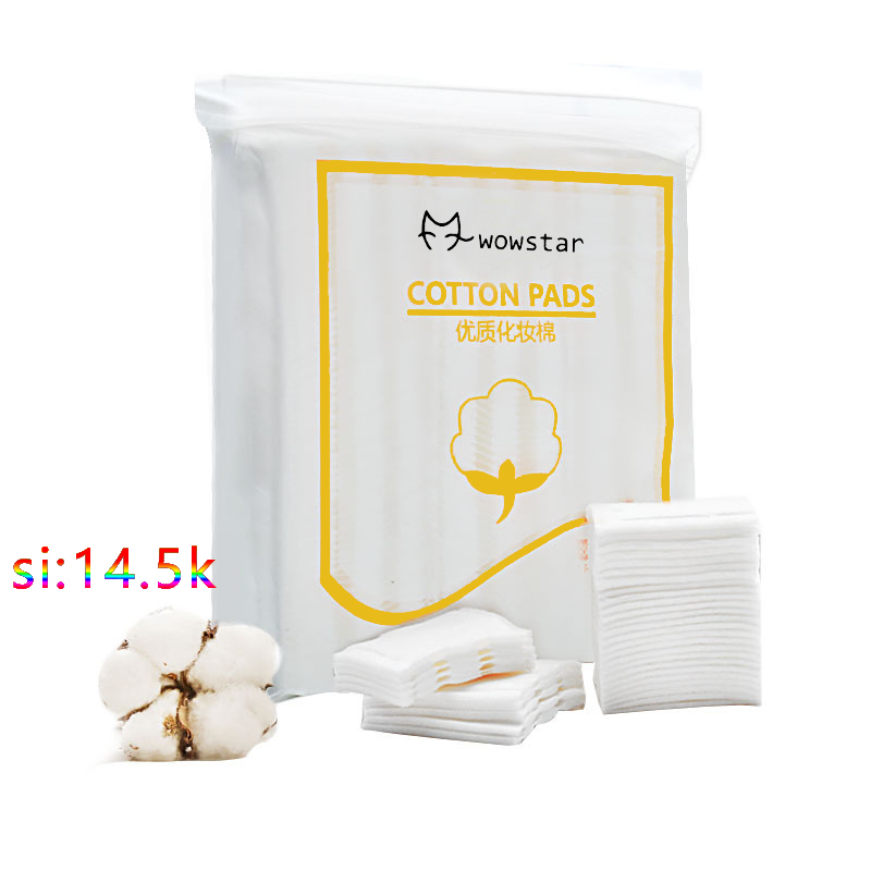 Bông  tẩy  trang 222 miếng  Khăn Cotton Hai  Mặt Dày Dặn Dùng Một Lần Đa Ứng Dụng