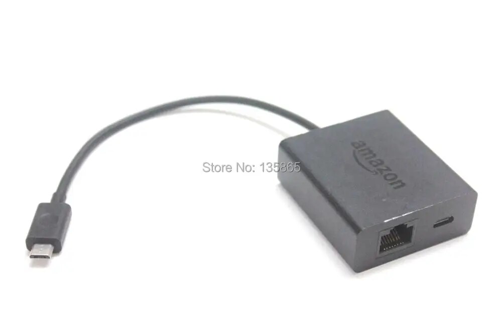 Đầu nối USB LAN Bộ chuyển đổi Ethernet gốc cho thiết bị truyền hình Amazon Fire Thiết bị TV Stick