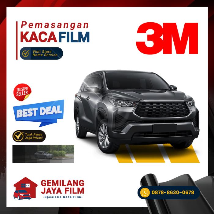 KACA FILM 3M BLACK BEAUTY 80% + 40% | KACA FILM MOBIL JENDELA RUMAH GEDUNG | PASANG KACA FILM MOBIL PANGGILAN BSD TANGERANG -DAANSHOP5 Harga 1,785,000 rupiah*Gratis Ongkir