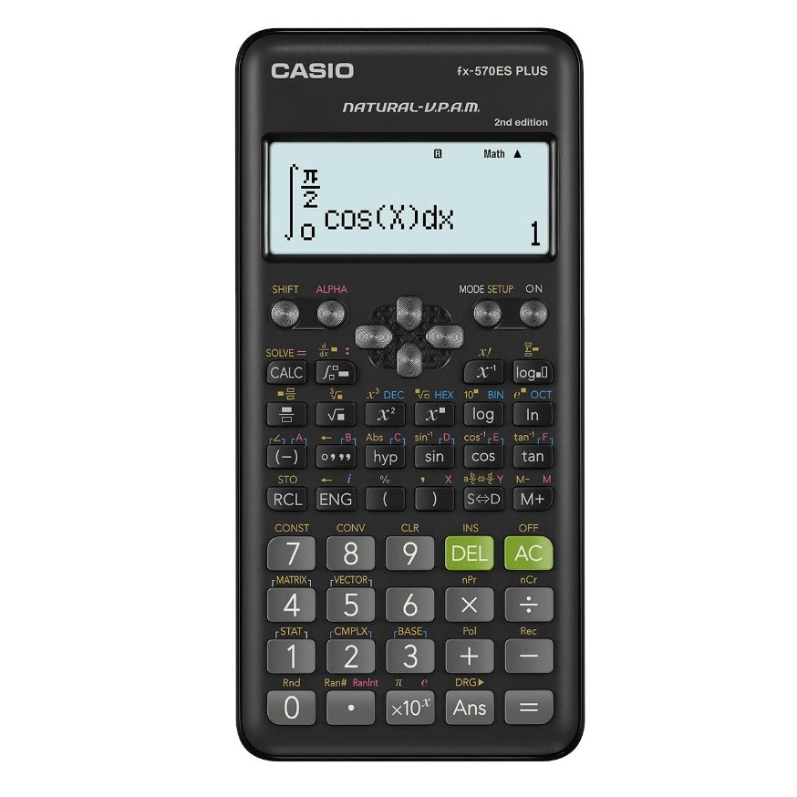 Máy Tính Casio Cầm Tay Fx580VNX Máy tính học sinh fx580vnx giá rẻ made in thái lan