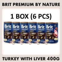 Brit Premium By Nature Wet Dog Food in Can 400g per Box of 6