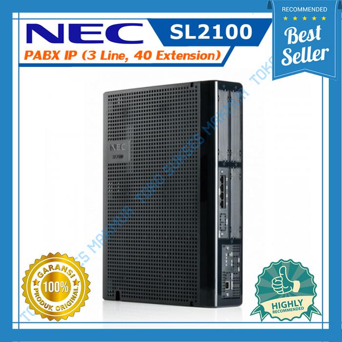 PABX NEC SL2100 ( 3 LINE 40 EXTENSION ) / PABX IP NEC SL-2100 Harga  39,220,000 Ringgit*Penghantaran Percuma