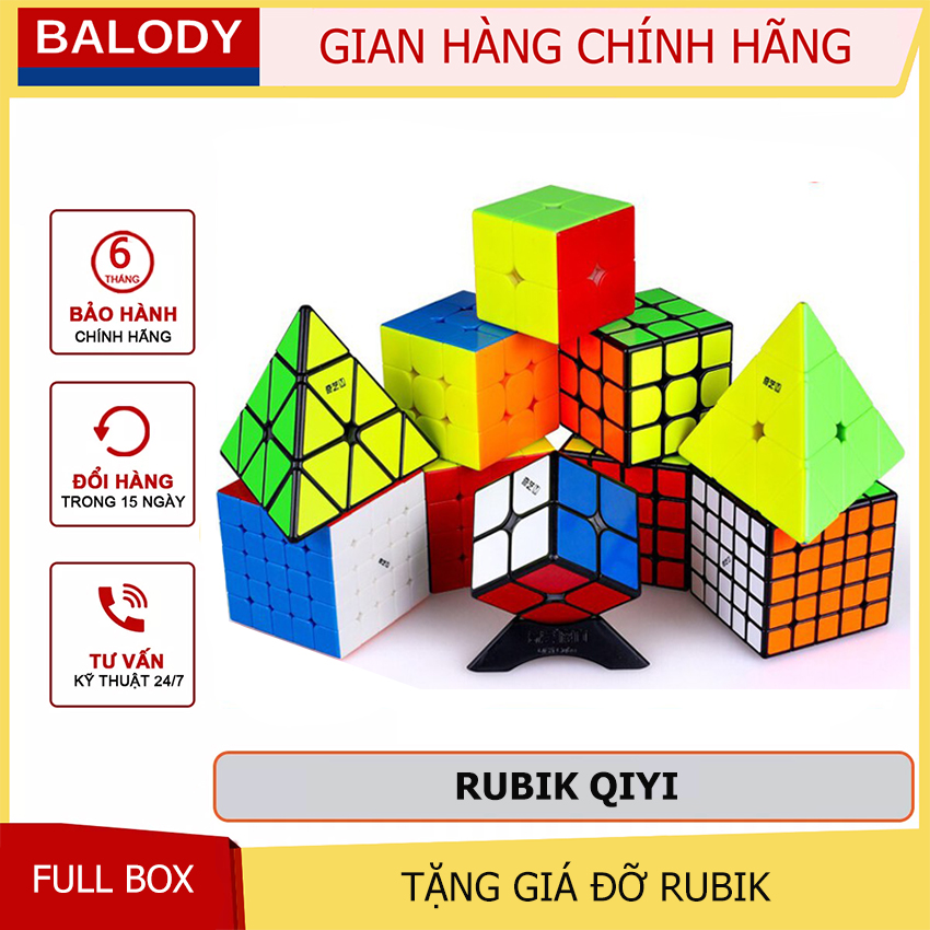 Rubik Qiyi 2x2 3x3 4x4 5x5 Megaminx Pyraminx Rubik biển thế