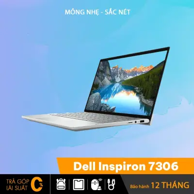 [ new 100 % ] Dell Inspiron 7306 11th Generation Intel Core™ i5-1135G7 8GB SSD 512GB Intel® Iris®