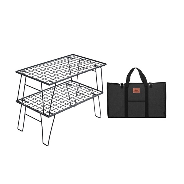 Bàn gấp dã ngoại Campingmoon T-235-2T, làm từ thép không gỉ, mới 100%