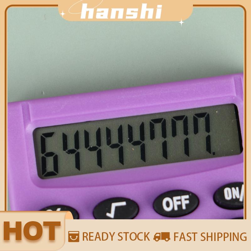 hanshi [2023 new HOT FASHION] Cá nhân mini kẹo màu trường văn phòng điện tử máy tính sáng tạo Pocket Boutique văn phòng phẩm Máy tính vuông nhỏ - 7