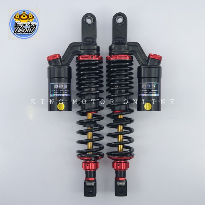 SHOCK TABUNG DBS 8894 GP SERIES 365 MM PCX 160 - BLACK RING RED -Megavia Store Harga 1,607,000 rupiah*Gratis Ongkir
