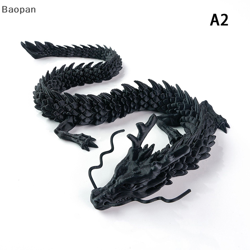 Baopan 3D in khớp nối bể cá rồng cảnh quan Trung Quốc dài linh hoạt trang trí đồ chơi mô hình nhà văn phòng trang trí trẻ em Quà tặng