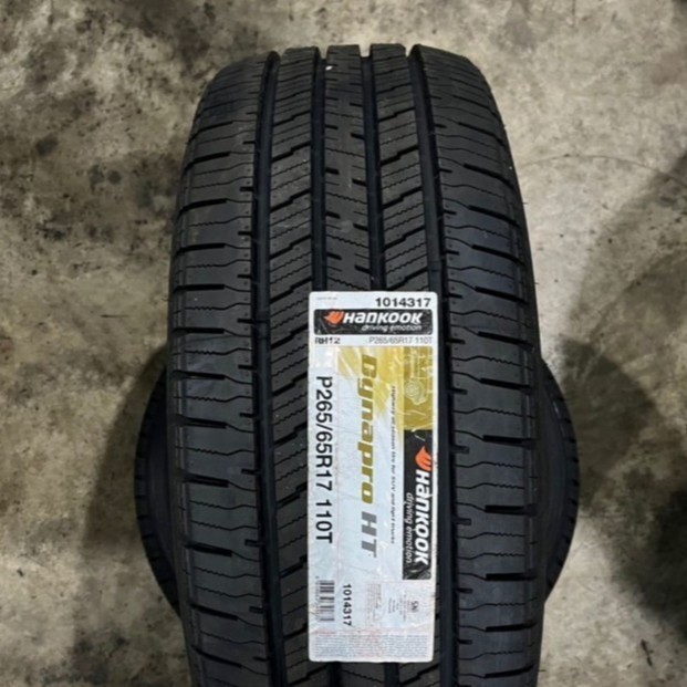 HANKOOK DYNAPRO HT 265/65 R17 BAN MOBIL MITSUBISHI PAJERO SPORT DAKAR TOYOTA FORTUNER TRD LAND CRUISER PRADO Harga 1,580,000 rupiah*Gratis Ongkir