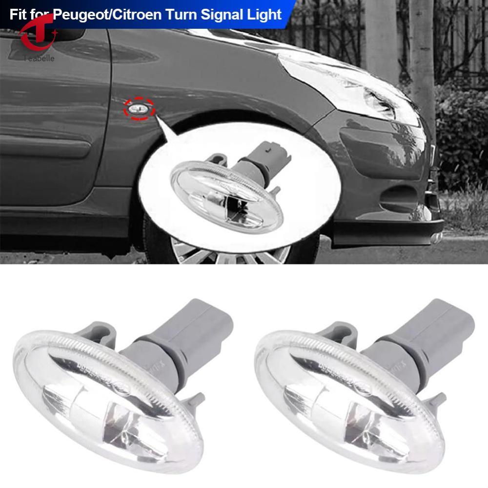 Teabelle xe dẫn đèn bên hông đèn đánh dấu đèn báo rẽ 6325g3 6325g4 phù hợp cho Peugeot 108 107 206 1007 407 đối tác phụ tùng ô tô
