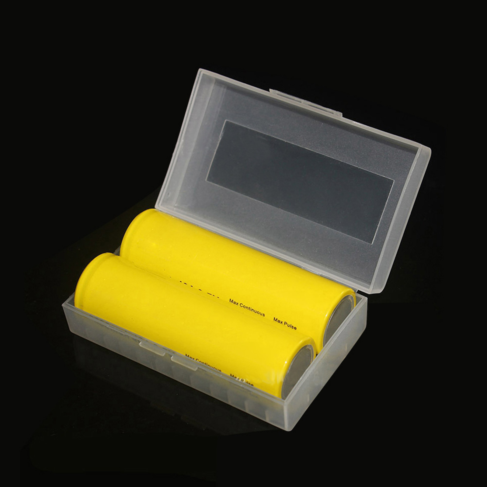 Lưu trữ pin trường hợp 2 cái 2x2070/21700 Thùng ắc quy container không thấm nước hộp lưu trữ pin kẹp giữ ắc quy rõ ràng