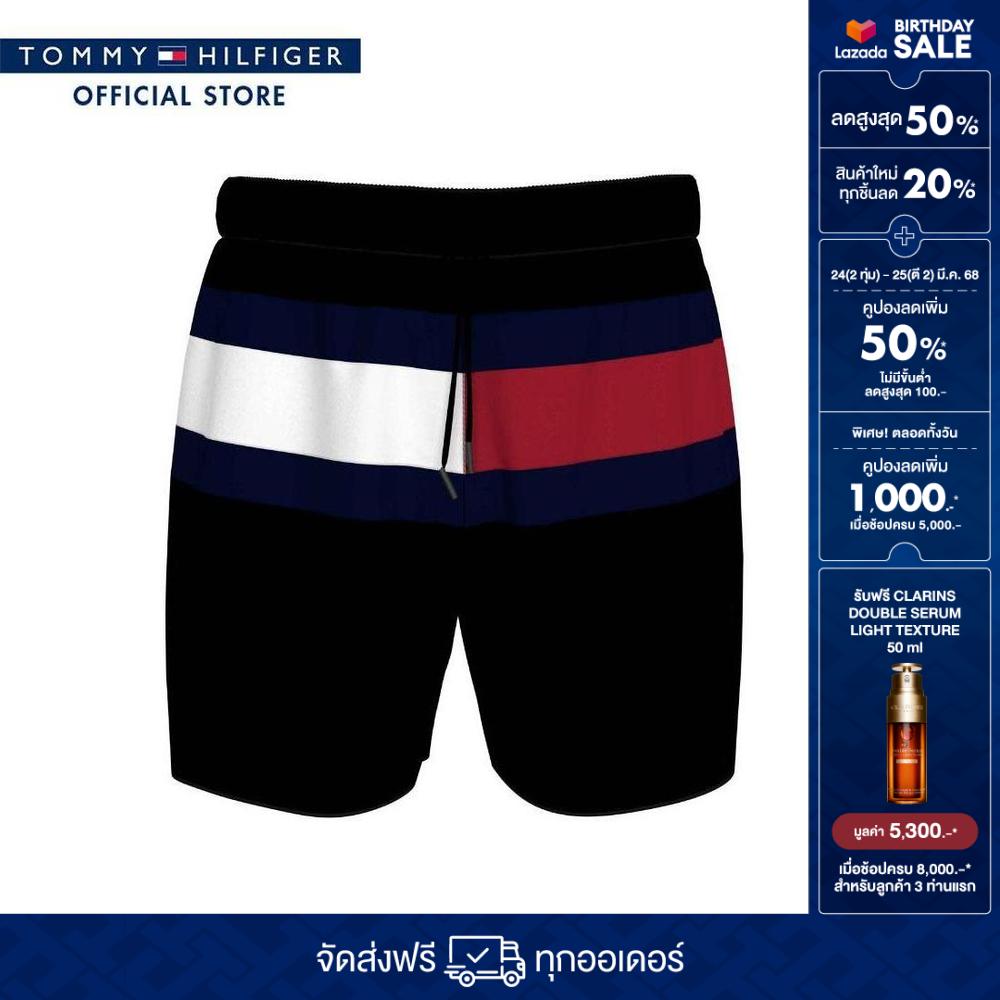 Tommy Hilfiger Men Trunks Model UM0UM03474 BDS - Black - ยี่ห้อ Tommy Hilfiger ราคา 3,590 บาท*ส่งฟรี