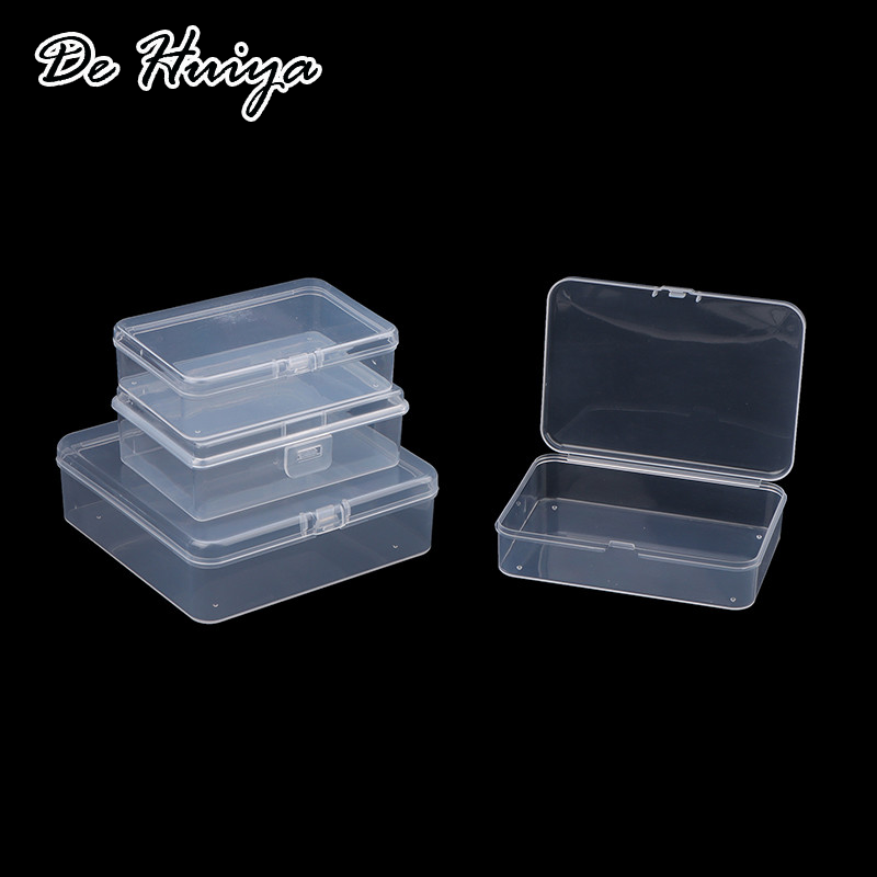 DEHUIYA [Tutout] มินิกล่องปฏิบัติเคลือบพลาสติกกล่องเก็บลูกปัดกล่องเครื่องมือเครื่องประดับกล่องแสดง VN ราคา 6 บาท*ส่งฟรี